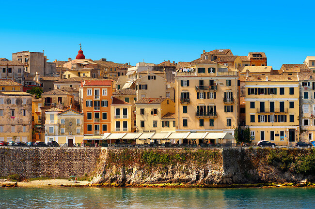 Corfu old town